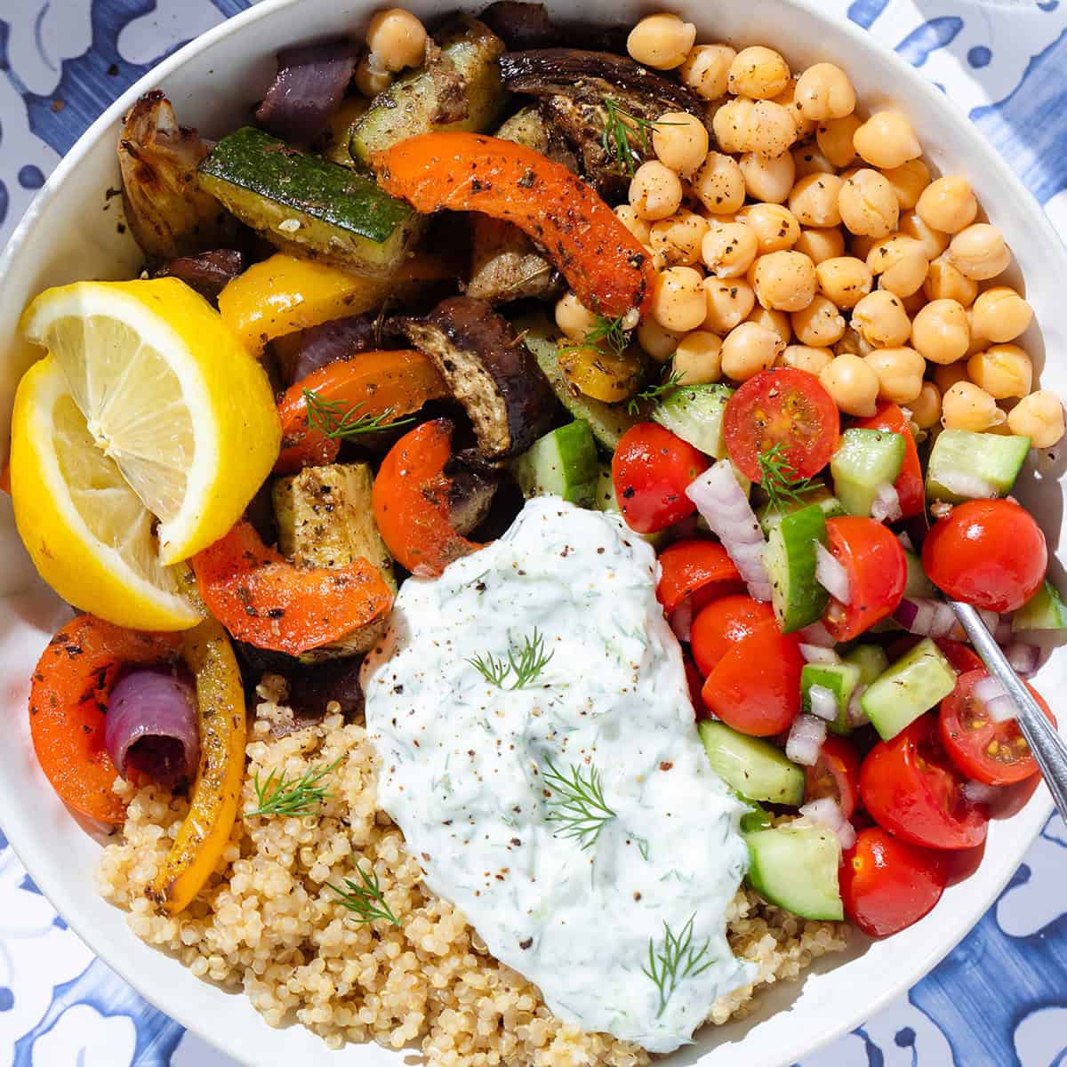 Mediterranean Quinoa Salad